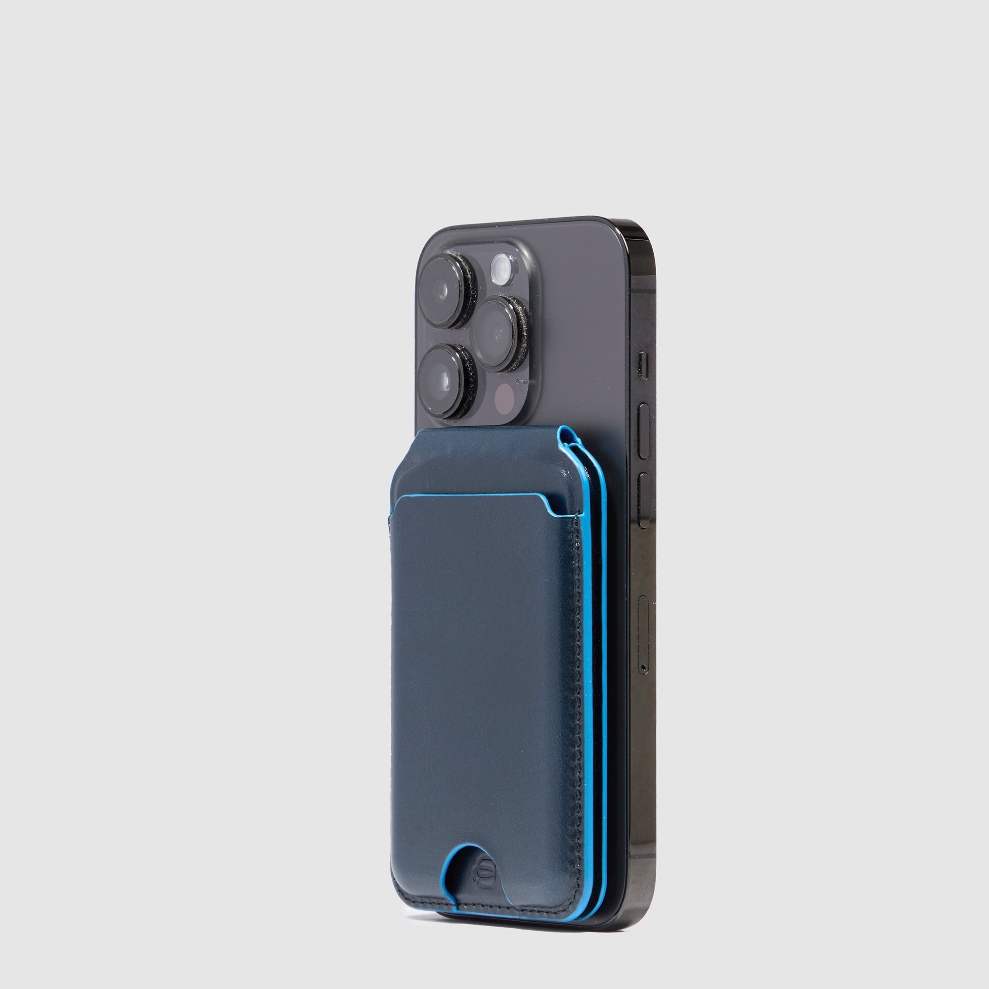 Piquadro Connequ MagSafe Geldbörse Tracker Braun