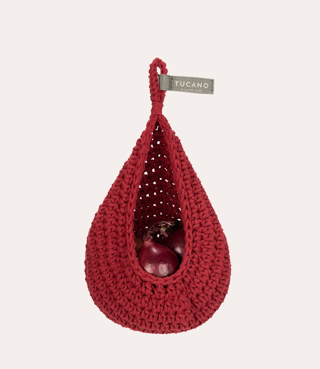 Tucano Kitchen Wandtasche 3er Bordeaux Gewebe