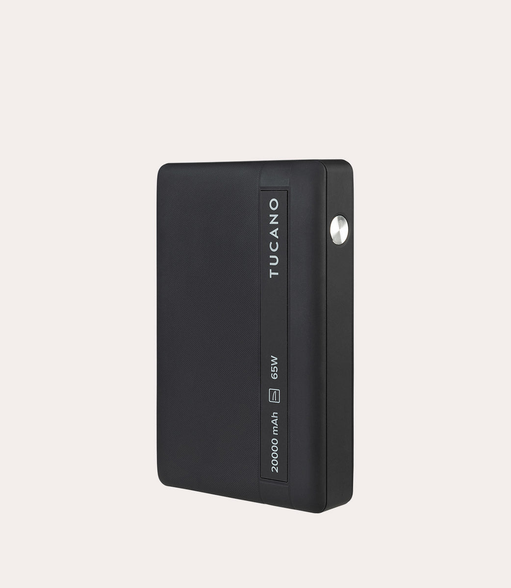 Tucano Powerbank 65W 20000mAh Laptop USB-C Schwarz
