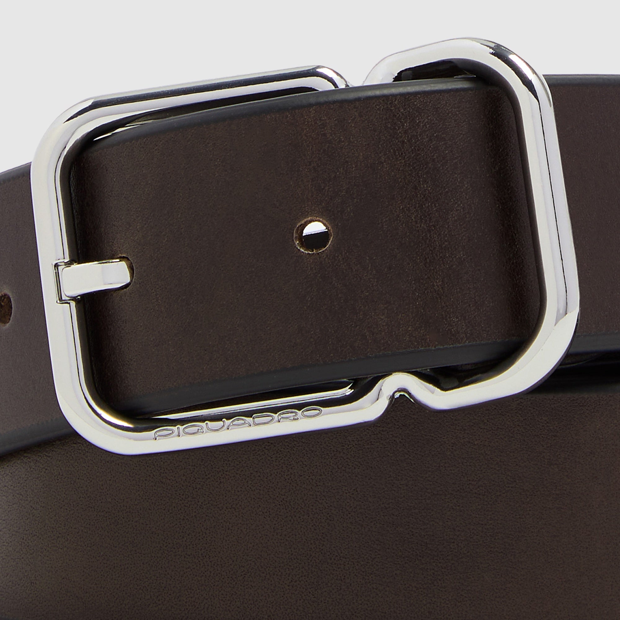 Piquadro Blue Square Gürtel Herren Leder Schwarz