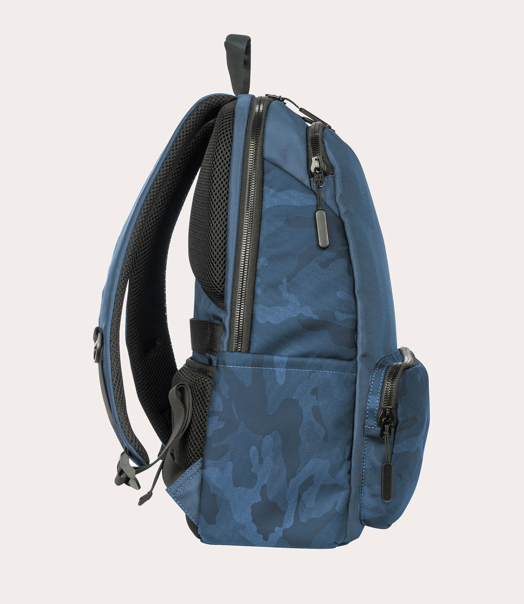 Tucano Terras Camouflage Rucksack Blau 15,6" Laptopfach