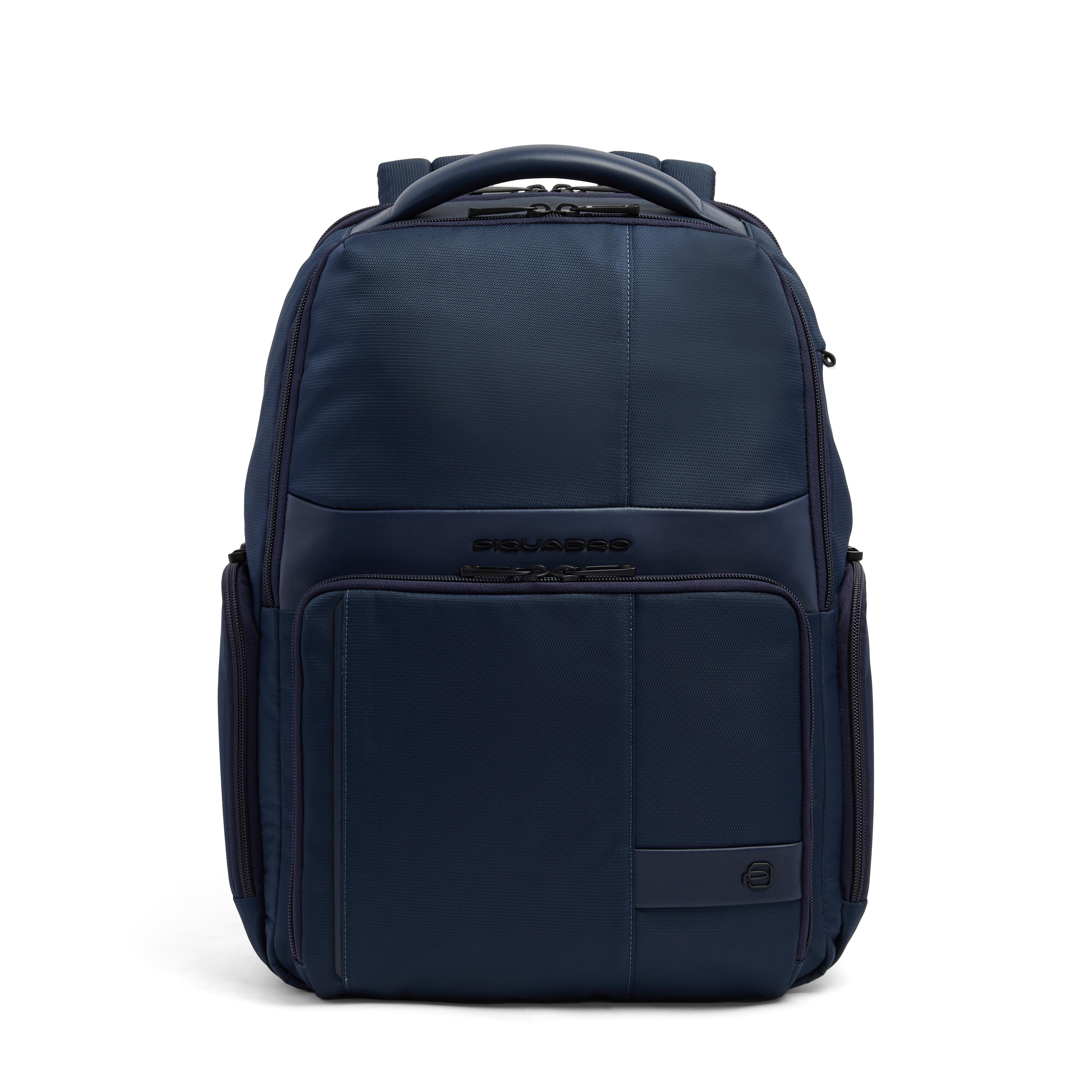 Piquadro Rover Rucksack 15,6 Zoll erweiterbar schwarz