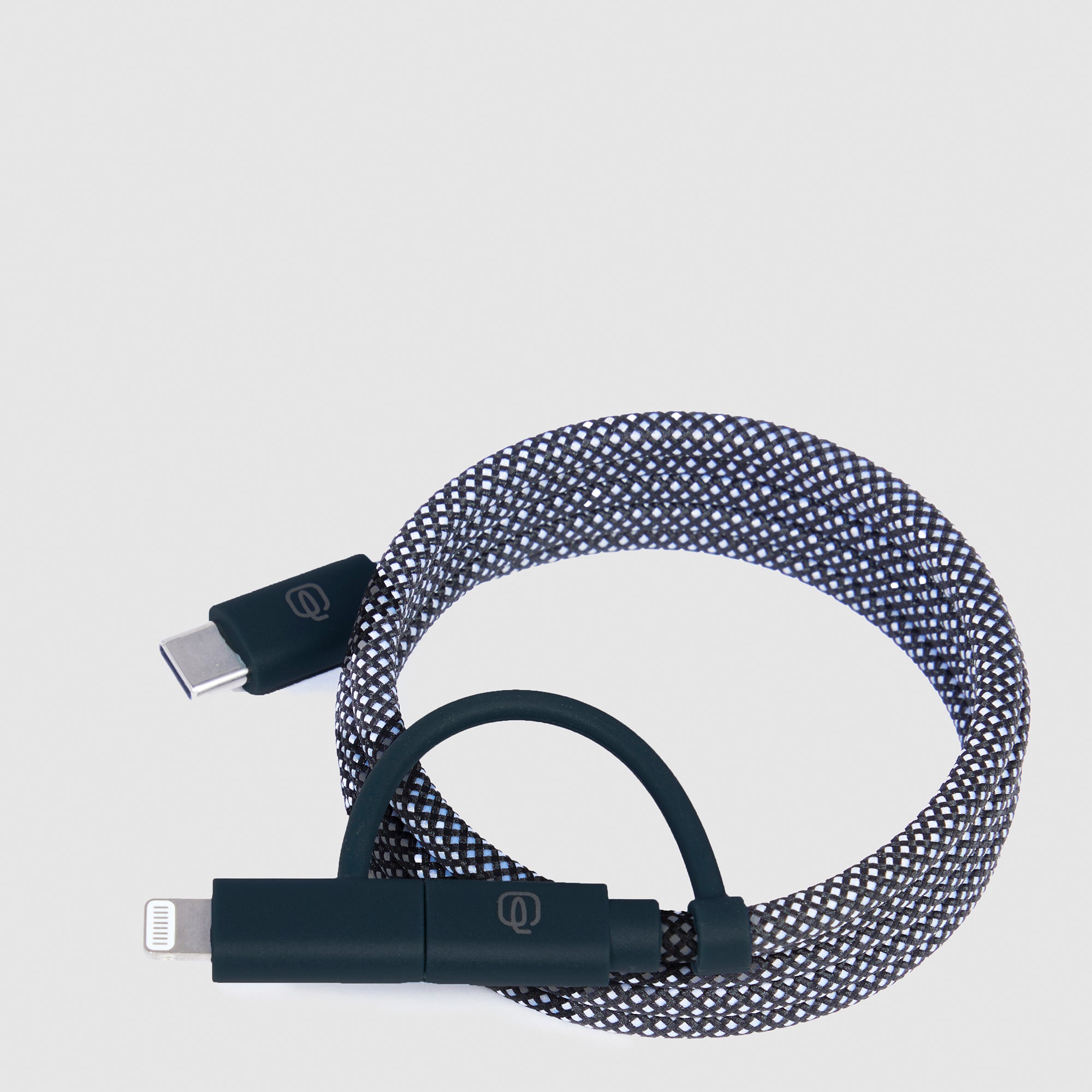 Piquadro BagMotic Ladekabel magnetisch Type-C Lightning