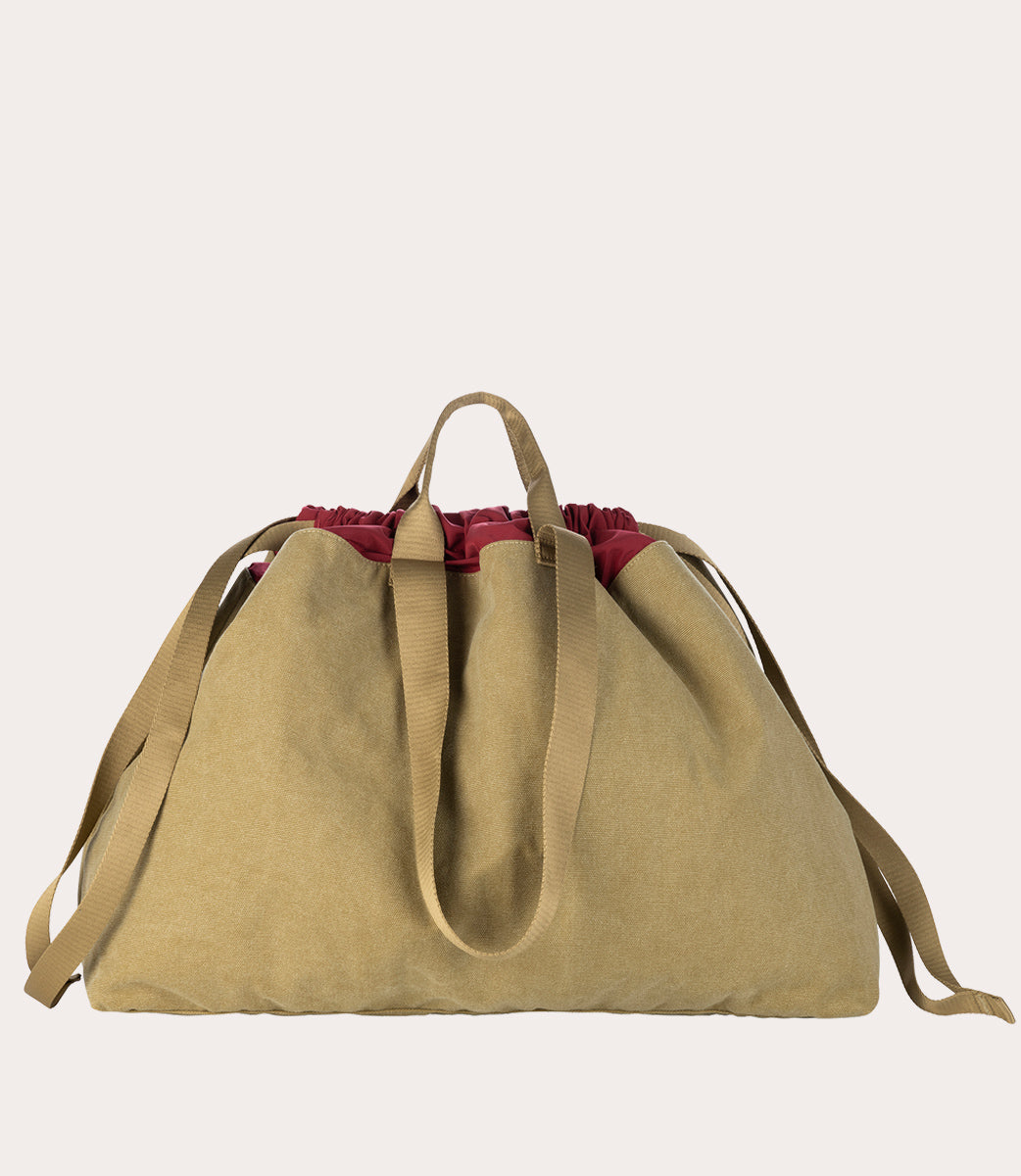 Tucano Carry Shopper Large Weekender Beige 43 L Canvas